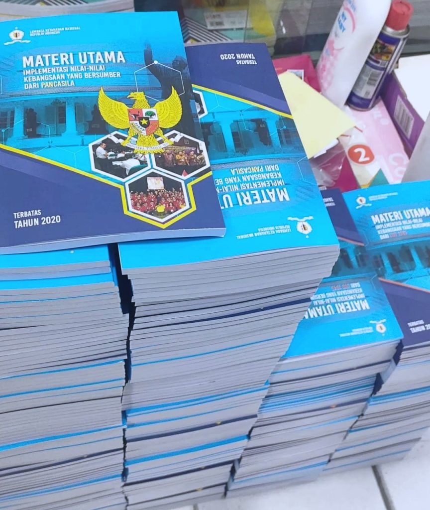 Cetak buku panduan